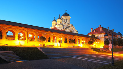The Coronation Orthodox Cathedral  in Fortress of Alba Iulia.