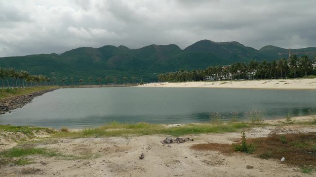 The most peaceful beach in Nha Trang - Paragon beach.