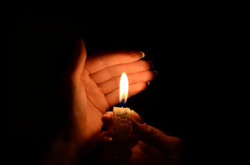 candle flame
