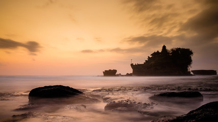 Tanah Lot, Bali. Sonnenuntergang