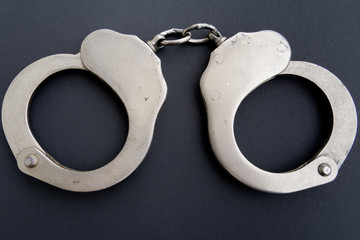 handcuffed thief arrest gangster terorist