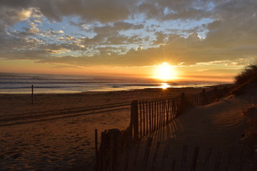 Obraz premium coucher de soleil