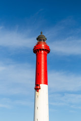 Phare de la Coubre, prés de la palmyre sur la cote sauvage en charente maritime 