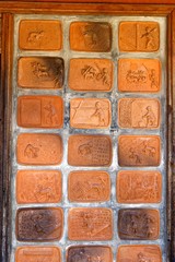 Tonrelief in Fianarantsoa