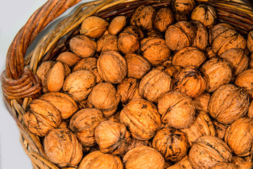 walnut oil with walnuts