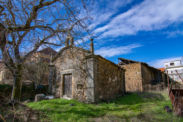 the chapel of the village of Podence, Portugal