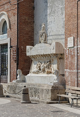 Italia Marche Civitella del Tronto città fortezza centro storico monumento