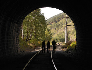 Light at the end of the tunnel.