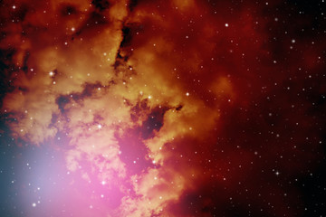 night sky with stars.