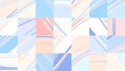 Obraz premium Vector Seamless surface geometric pattern design with color modern lines