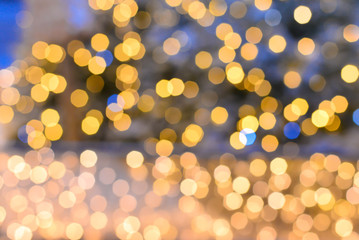 abstract christmas lights background