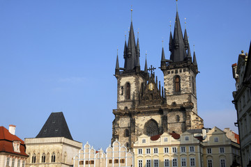Church of Virgin Maria Before Tyn, Prague, Czech republic