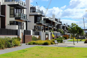 Naklejka premium Melbourne residential area - Australia