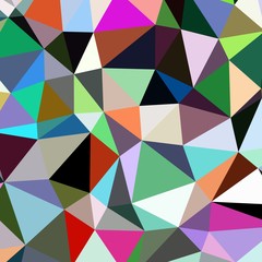 Fototapeta premium Abstract background multicolor geometric poligonal