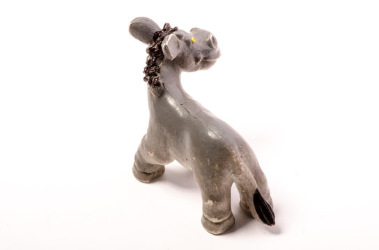 Retro Plastic Donkey