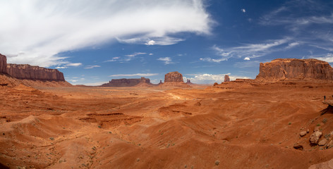 Monument Valley, Colorado Plateau region,  Arizona – Utah, United States, Navajo Indian Reservation Territory, National park