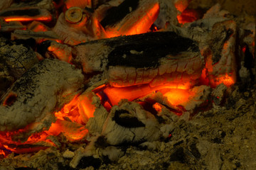 Red  coals