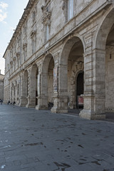 Fototapeta na wymiar Italia Marche Ascoli Piceno centro storico