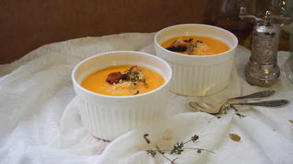 pumpkin cream soup