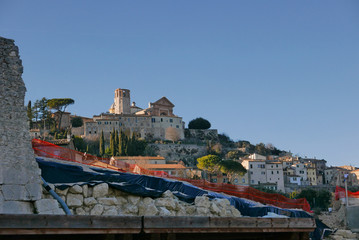 Ancient Amelia walls (Central Italy)