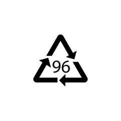 96 mark Recycling codes Composite materials
