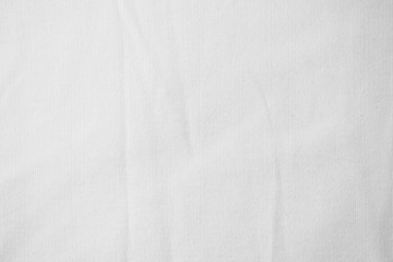 Fototapeta na wymiar white fabric cloth background texture