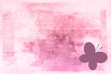 Pink Flower Love Tone Icon Texture Art Background Pattern Design Graphic