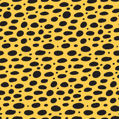 Cheetah print. Abstract seamless animal print texture.