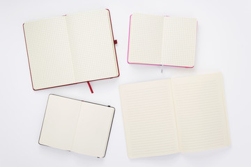 notebook at white background