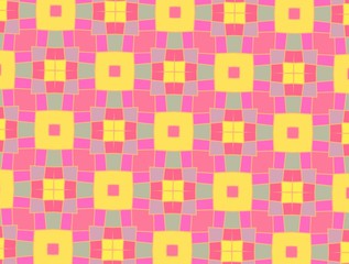 Luxury background with decorative geometric ornament. Retro creative design. geometric pattern in floral style. Simple fashion fabric print. 