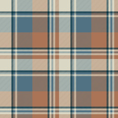 Pastel color classic beige plaid seamless fabric texture
