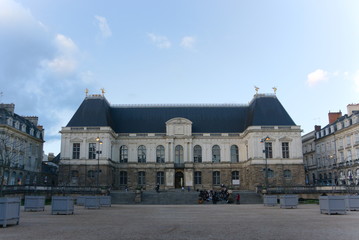 Obraz premium Architektura francuska Parlament Bretanii