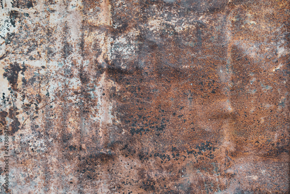 Poster rust metal texture grunge rustic background for the design backdrop in concept decorative objects