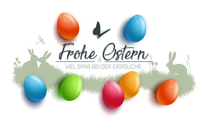 moderner Hintergrund zu Ostern