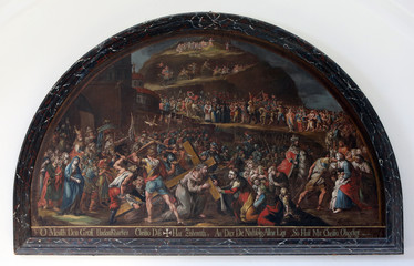 Calvary parish Church of the Immaculate Conception of the Virgin Mary in Lepoglava, Croatia