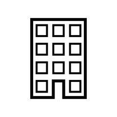 Building icon vector