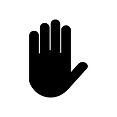 Hand icon vector