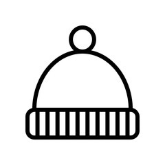 Winter hat icon