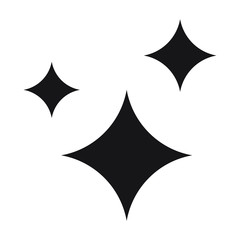 Fototapeta premium Shine icon, Clean star icon