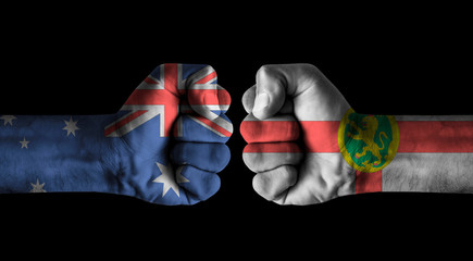 Australia vs Alderney