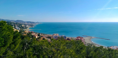 Fototapeta premium Scenic view on the coast
