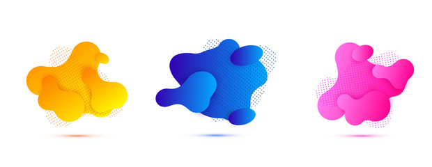 Abstract banners. Vector layout template.