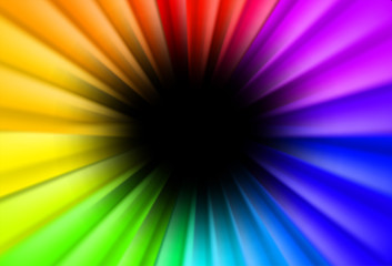 Abstract. colorful fluid flowing background. Wave shape . Vector .
