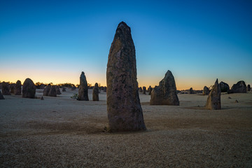 pinnacles at nambung nationalpark after sunset, western australia 20