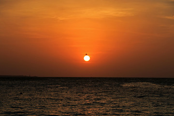 Sunset in Nungwi, Zanzibar, Tanzania 