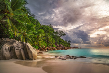 paradise beach at anse georgette, praslin, seychelles 8
