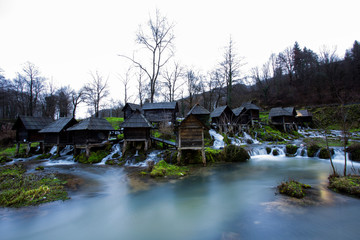 Fototapeta na wymiar Bosnia Landscape River