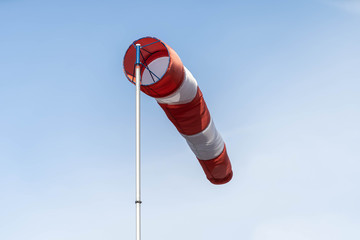 Windsack am Flugplatz
