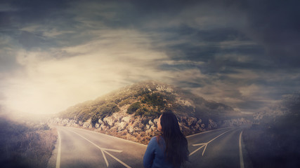 choose the road way
