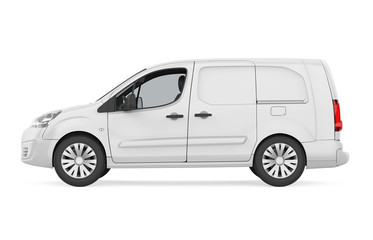 Delivery Van Isolated